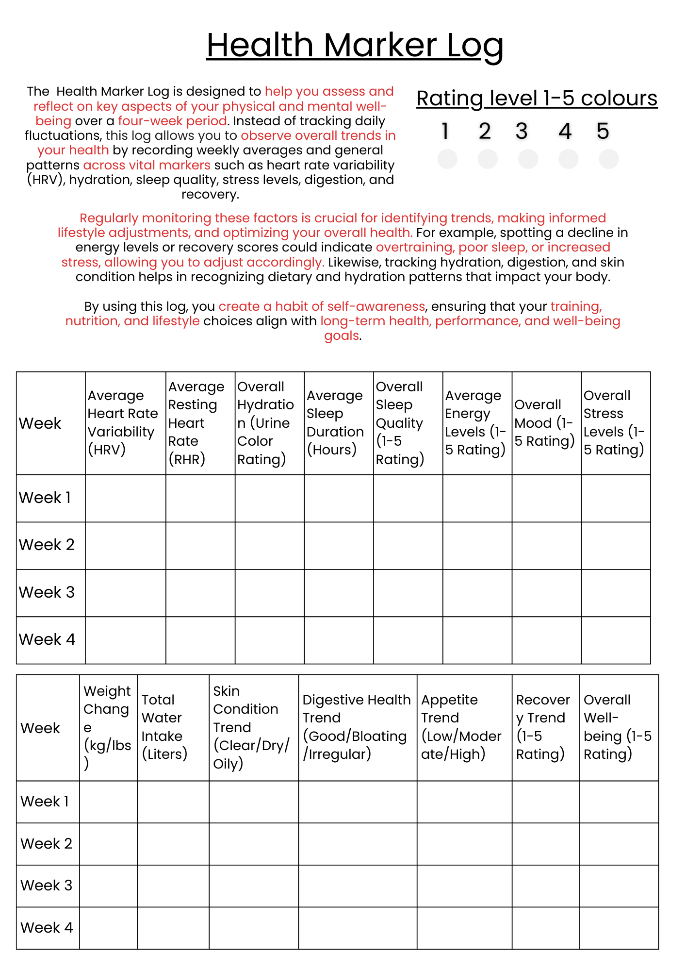 Bright Future Journal (4 months)