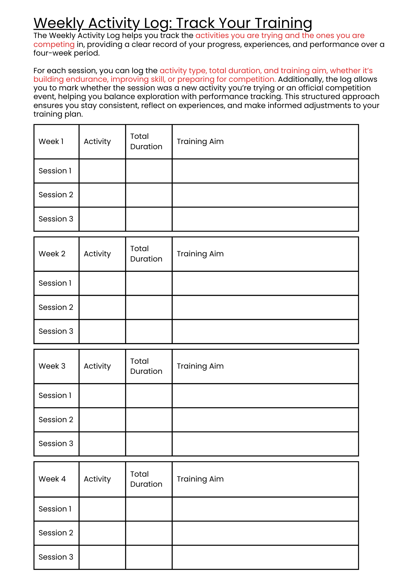 Bright Future Journal (4 months)