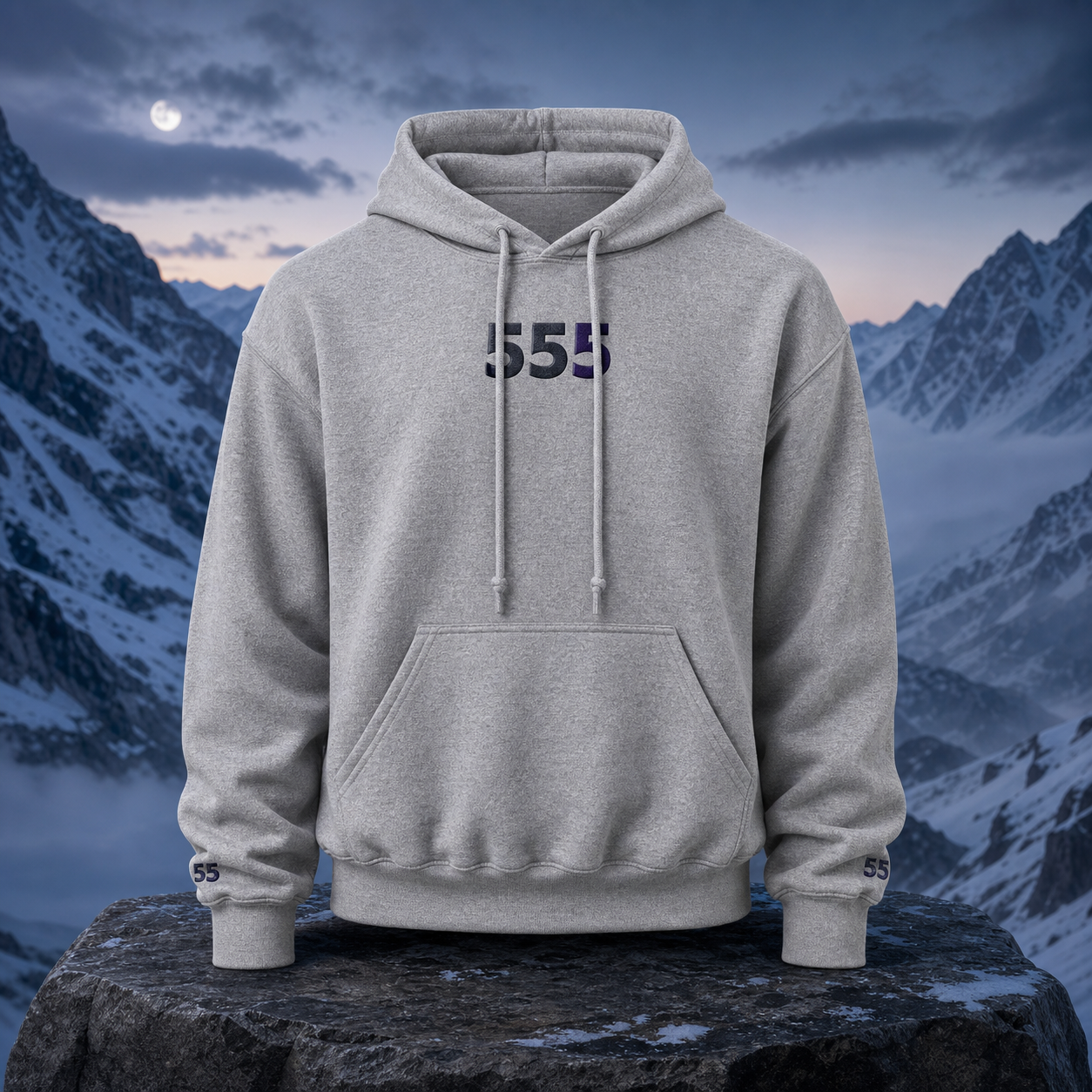 555 - Snowy Mountain - Positive Change