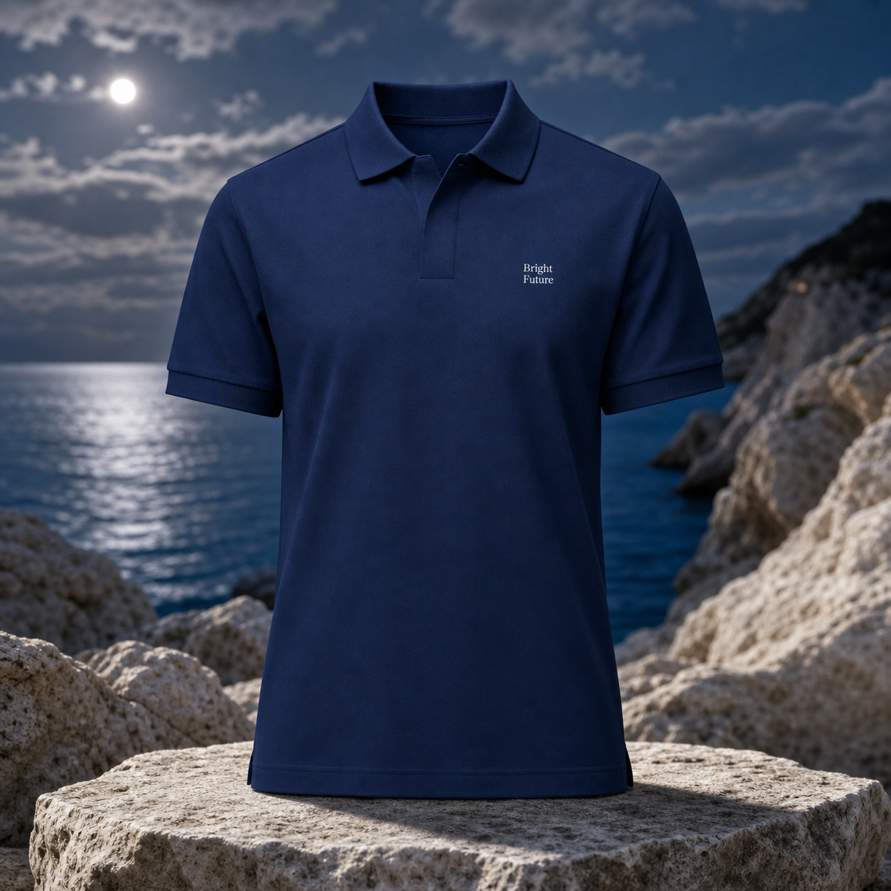 Bright Future Premium Piqué Polo Shirt