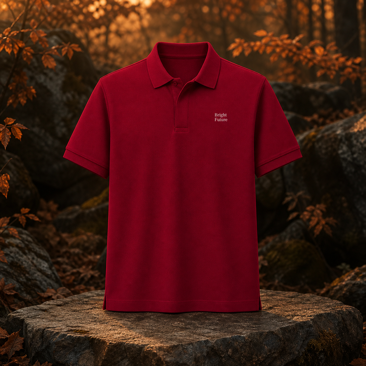 Bright Future Premium Piqué Polo Shirt