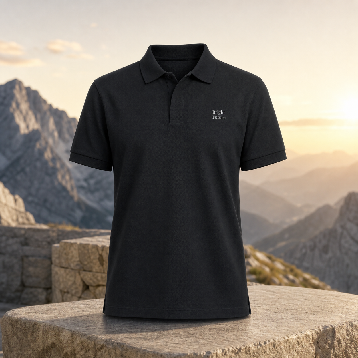 Bright Future Premium Piqué Polo Shirt