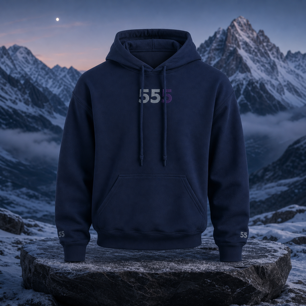 555 - Snowy Mountain - Positive Change