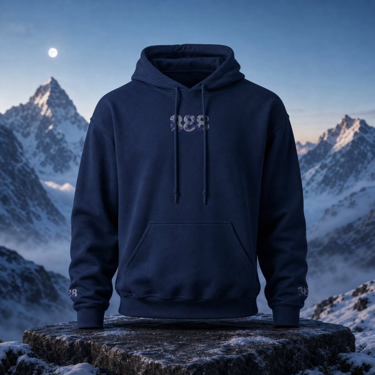 888 - Snowy Mountain - Infinite Abundance