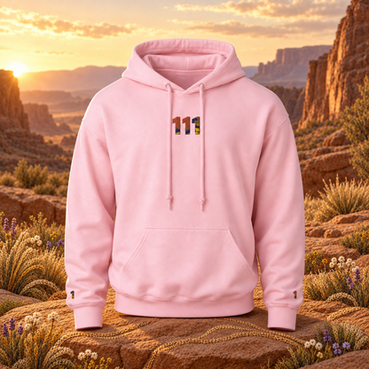 111 - Desert - New Beginnings — original product design in a realistic scene with embroidered environmental details.