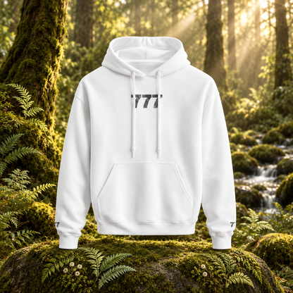 777 - Forest - Spiritual Mastery — original product design in a realistic scene with embroidered environmental details.