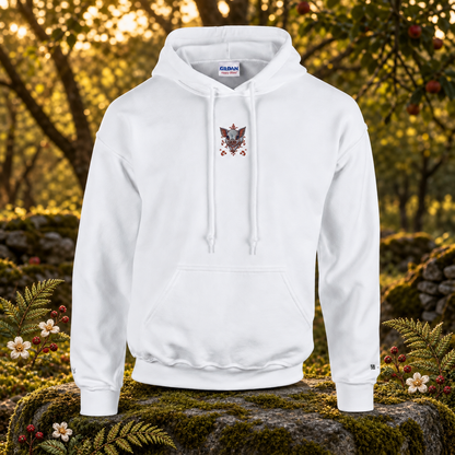 Pig (猪 - Zhū) — original product design in a realistic scene with embroidered environmental details.
