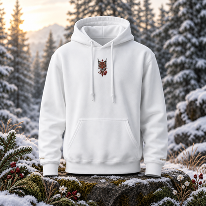 The Lynx – Mystery, Intuition &amp; Silent Strength — original product design in a realistic scene with embroidered environmental details.