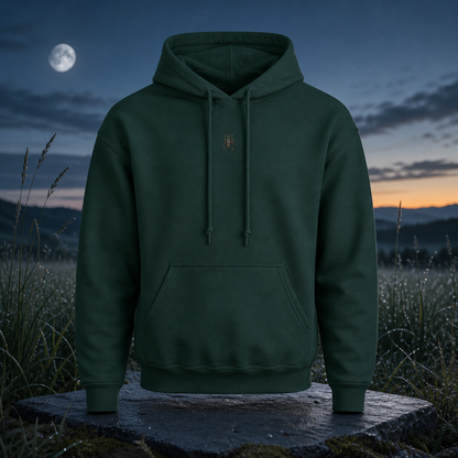 Cricket Hoodie – Awareness &amp; Opportunity in Forest Green – Bright Future product image