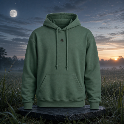 Cricket Hoodie – Awareness &amp; Opportunity in Military Green – Bright Future product image