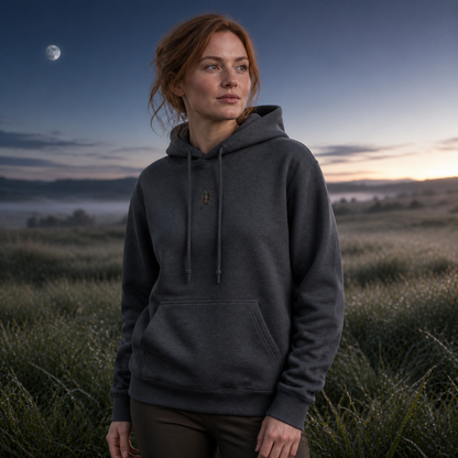 Cricket Hoodie – Awareness &amp; Opportunity in Dark Heather – Bright Future product image