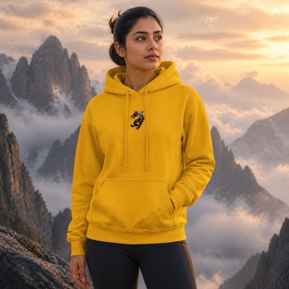 Dragon Chinese Zodiac Hoodie in Gold – Bright Future product image