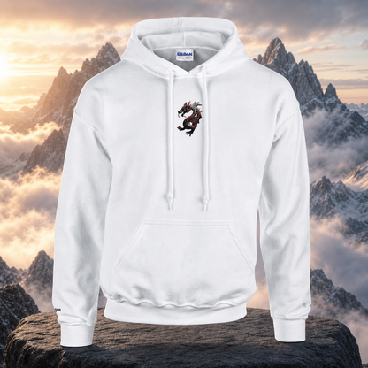 Dragon Chinese Zodiac Hoodie in White – Bright Future product image