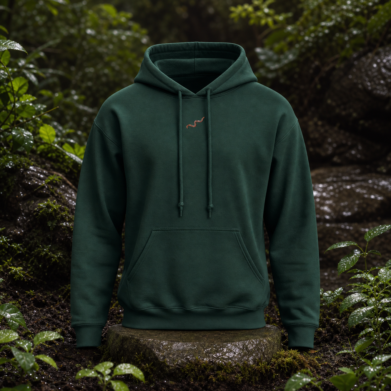 Earthworm Hoodie – Growth &amp; Renewal