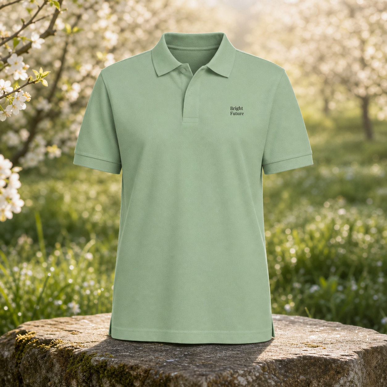Bright Future Premium Piqué Polo Shirt