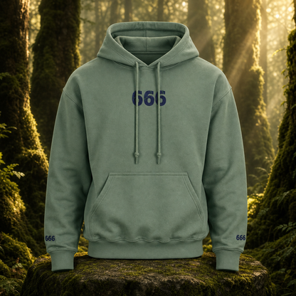 666 Forest Angel Number Hoodie – Bright Future product image