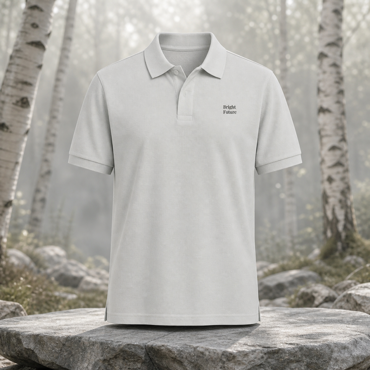 Bright Future Premium Piqué Polo Shirt