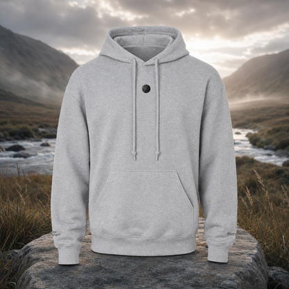 Mercury Planet Hoodie in Sport Grey – Bright Future product image