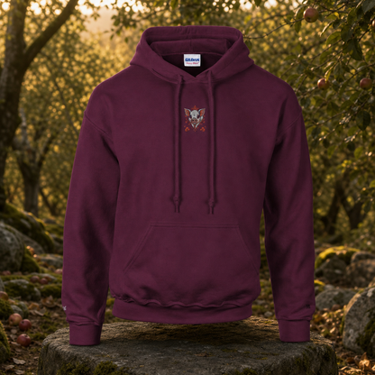 Pig Chinese Zodiac Hoodie in Maroon – Bright Future product image