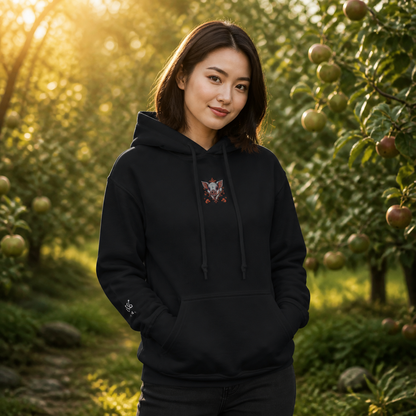 Pig Chinese Zodiac Hoodie in Black – Bright Future product image