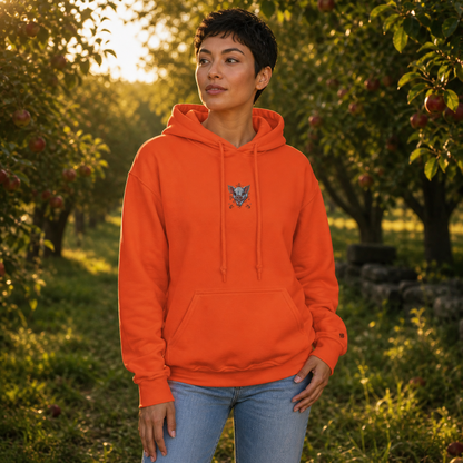 Pig Chinese Zodiac Hoodie in Orange – Bright Future product image