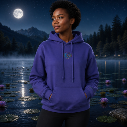 Pisces Zodiac Hoodie in Purple – Bright Future product image