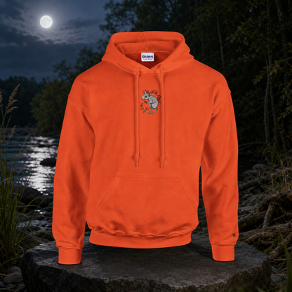Rat Chinese Zodiac Hoodie in Orange – Bright Future product image