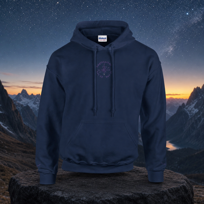 Sagittarius Zodiac Hoodie in Navy – Bright Future product image
