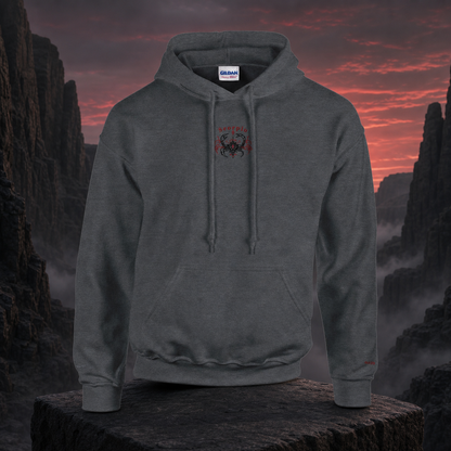 Scorpio Zodiac Hoodie in Graphite Heather – Bright Future product image