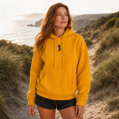 Seahorse Hoodie in Gold – Bright Future product image