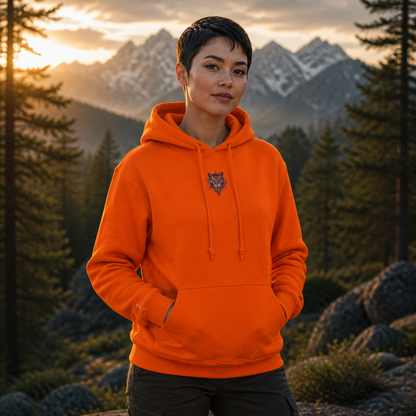 Tiger Chinese Zodiac Hoodie in Orange – Bright Future product image