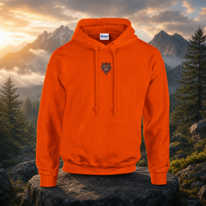 Tiger Chinese Zodiac Hoodie in Orange – Bright Future product image