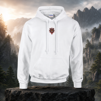 Tiger Chinese Zodiac Hoodie in White – Bright Future product image