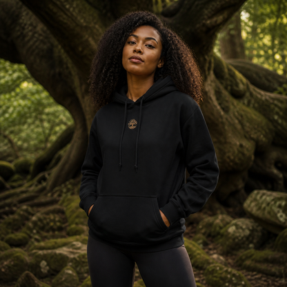 Tree of Life Symbol Hoodie in Black – Bright Future product image