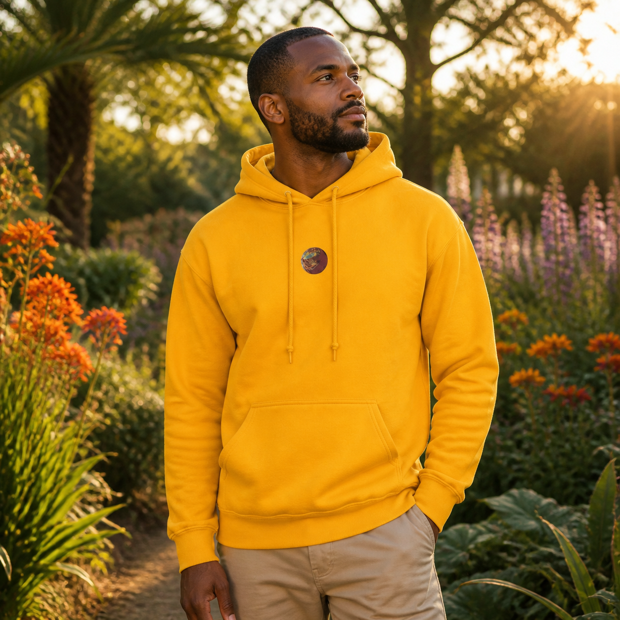 Venus Planet Hoodie in Gold – Bright Future product image