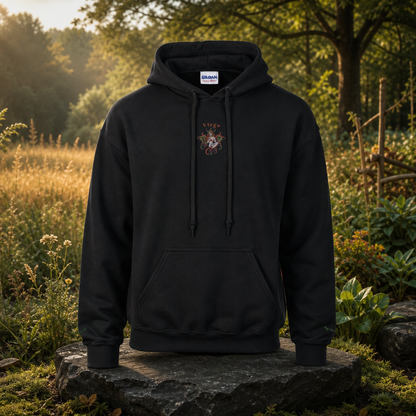 Virgo Zodiac Hoodie in Black – Bright Future product image